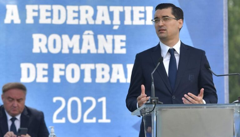 Fără contracandidat, Răzvan Burleanu a fost reales președinte al FRF
