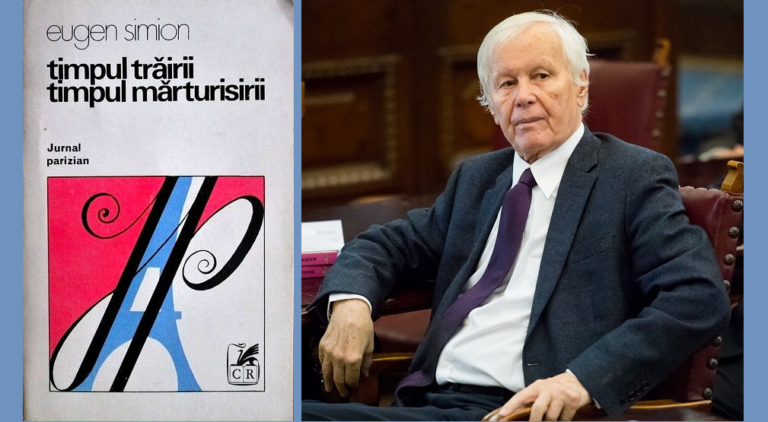 Cartea săptămânii: TIMPUL TRĂIRII TIMPUL MĂRTURISIRII – Eugen Simion