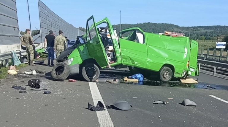 ACCIDENT MORTAL pe autostrada A1 la Lăpugiu, judeţul Hunedoara