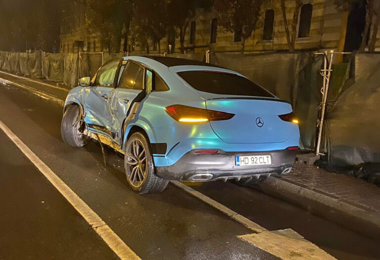Manelistul hunedorean Culiță Sterp, accident rutier la Cluj. A fugit de la locul faptei și a fost depistat băut de polițiști – VIDEO