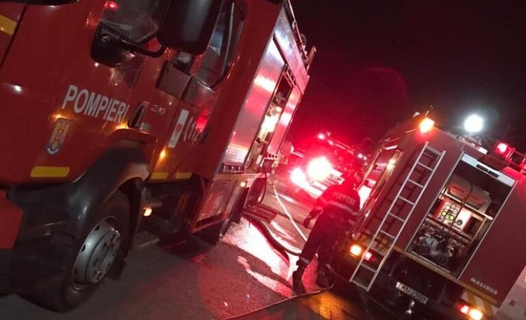 Incendiu la un apartament în municipiul Deva, pe Aleea Crișului