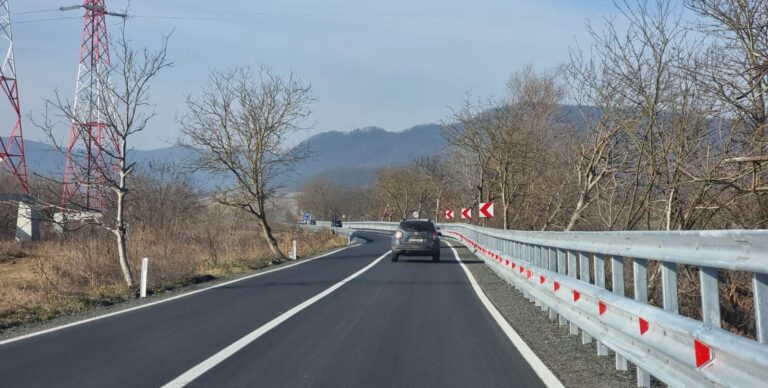Încă un sector de șosea la standarde europene a fost finalizat în județul Hunedoara – GALERIE FOTO