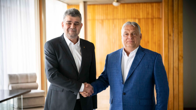 Viktor Orbán, premierul Ungariei, în tandrețe cu Marcel Ciolacu: ”Acesta este începutul unei frumoase prietenii”