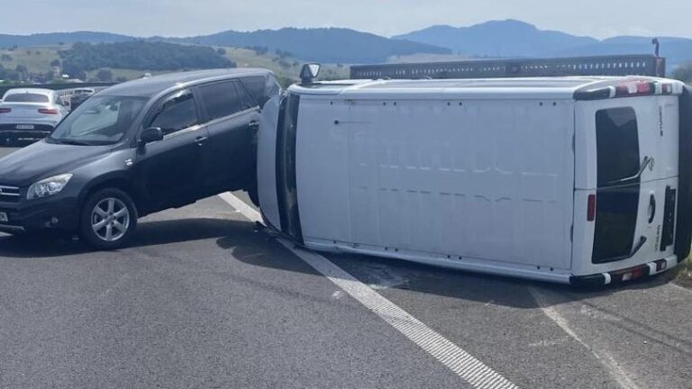 ACCIDENT pe autostrada A1, între Vețel și Mintia, județul Hunedoara