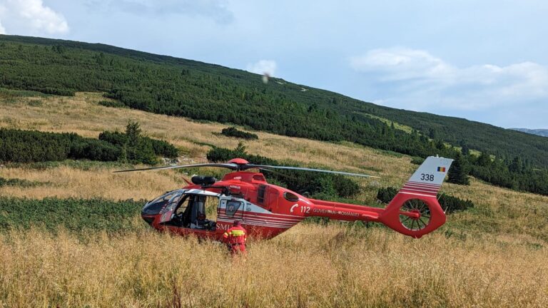 Canicula a înnebunit VIPERELE: Încă un turist mușcat de viperă a fost salvat cu elicopterul, de această dată din Munții Retezat