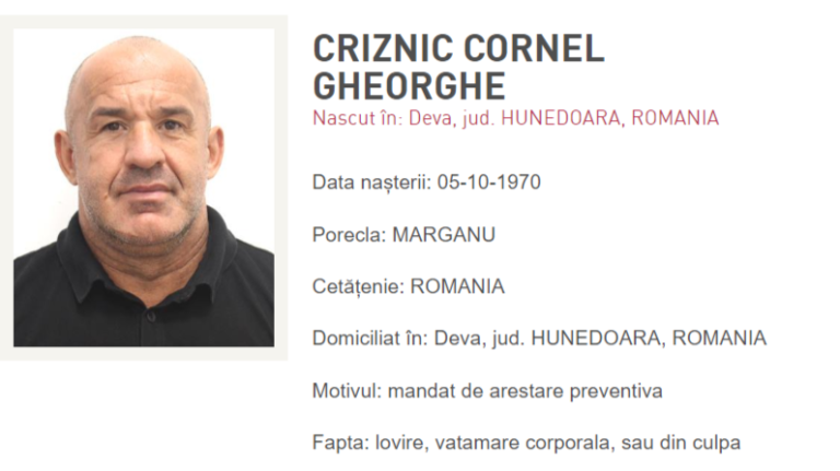 SCANDALUL din zona ”Crama Dacilor”: Bătăuși reținuți, Mărgan dat în urmărire națională și consemn la frontieră