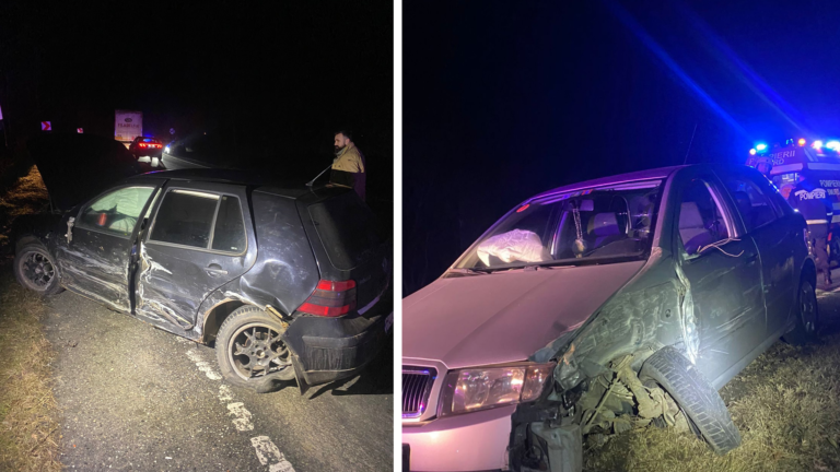 O șoferiță de 18 ani a făcut ravagii pe șosea: ACCIDENT cu 4 autoturisme, DN66 Hațeg-Petroșani blocat