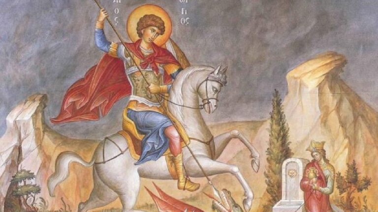 SĂRBĂTOARE MARE: Sfântul Mucenic Gheorghe. Peste UN MILION de români își sărbătoresc onomastica