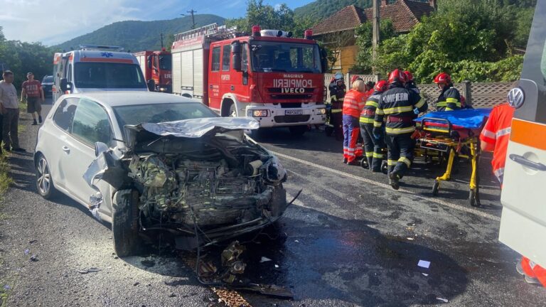 Accidentul de la Vețel, produs de un oltean FĂRĂ PERMIS, BEAT și DROGAT, care circula pe contrasens