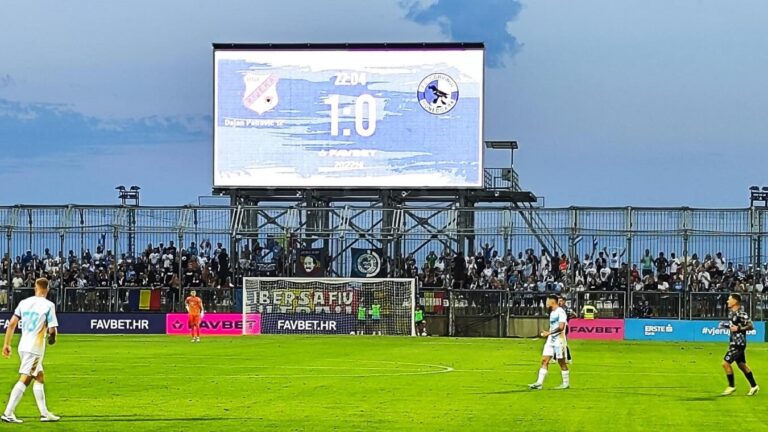 CORVINUL Hunedoara a fost eliminată din Europa League dar va continua în Conference League