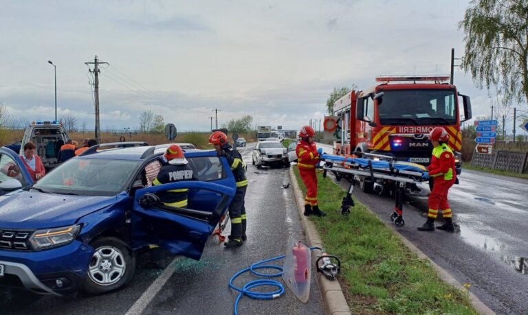 Minoră rănită într-un accident rutier produs în localitatea Aurel Vlaicu, județul Hunedoara