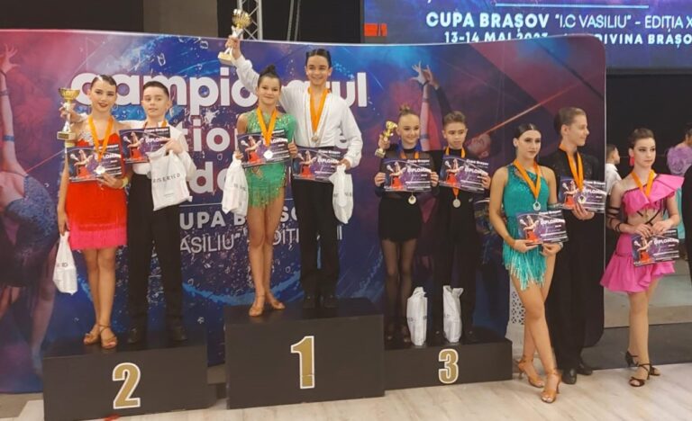 Rebeca Voicu – Andrei Budeanu, o nouă pereche de dansatori de top de la CSM Deva